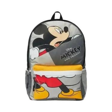 Imagem de Mochila De Lona Mickey Minnie Disney, Bolsa Escolar De Grande Capacida