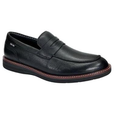 Imagem de Sapato Ferracini Mocassim Kingston Masculino 6154-675H Preto-Masculino