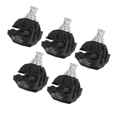 Imagem de Naroote Braçadeira de Perfuração de Isolamento Eficiente Sem Descascamento Divisor de Cabo de Alta Baixa Tensão para Projetos de Energia PVC Cobre 5 Peças Presente para Eletricistas (JJC-1)