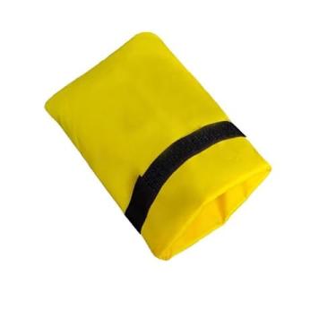 Imagem de 4 peças de cobertura de inverno impermeável para uso ao ar livre, 1 peça/4 peças, proteção contra congelamento do jardim externo, protetor de torneira reutilizável (amarelo)