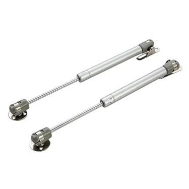 Imagem de Amortecedores pneumáticos multifuncionais de mola a gás amortecedores de elevação de porta de pressão dobradiças de suporte de mola a gás fáceis de instalar para móveis automotivos ou uso industrial