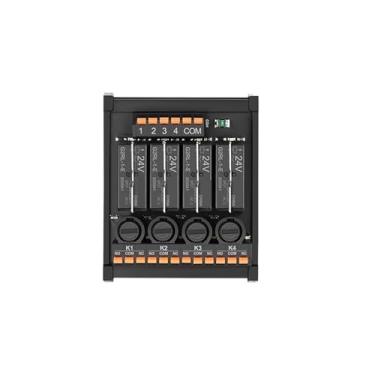 Imagem de Relay 16-Way Relay 16A 24VDC Spring-Loaded Terminals PLC Amplifier Board Pluggable Intermediate Relay 1Pcs(RT-GL04EM-F)