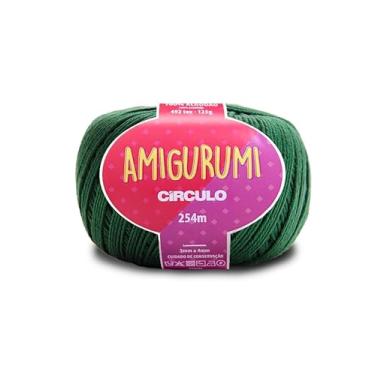 Imagem de Linha Fio Amigurumi Círculo 125g 254m 100 Algodão Mercerizado Crochê Tricô Artesanato Colorido (5398 - MUSGO)