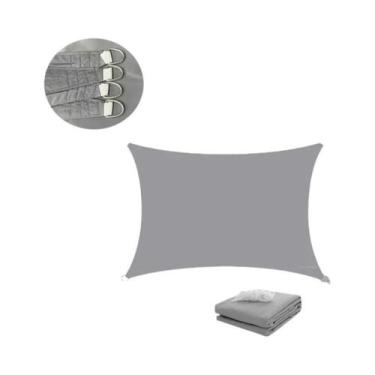 Imagem de Toldo Retangular Impermeável 300D Para Jardim, Deck, Pátio, Praia E Ca