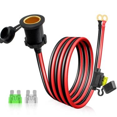 Imagem de Cabo de extensão para tomada de isqueiro (soquete de acendedor de cigarro, 1,8 m)