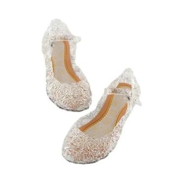 Imagem de Sandálias De Princesa Sereia Frozen Para Meninas, Calçados Esportivos 