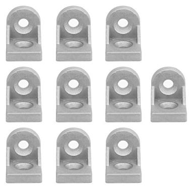 Imagem de Suporte de extrusão de junta de canto Conector de ângulo de direção de alumínio 10 unidades resistentes ao calor para sistemas de enquadramento de perfil 2020 3030 4040 (Tipo 4040)