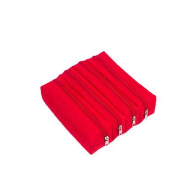 Imagem de Estojo Grande Quádruplo Liso Escolar Feminino/Masculino- JKF - JKF Est