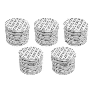 Imagem de pson 100 peças de forro de espuma de 38 mm/1,49 polegadas, vedações sensíveis à pressão, forros de tampa de garrafa resistentes a adulteração para recipientes de plástico, vidro e cosméticos