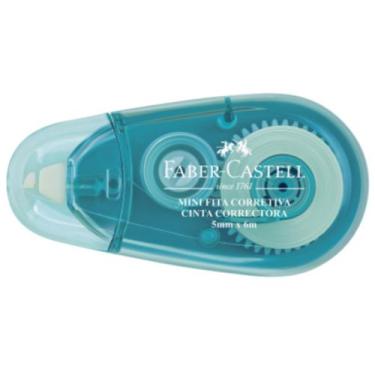 Imagem de Fita Corretiva Mini Faber Castell Corretivo 5mm x 6m Escolar - Faber-C