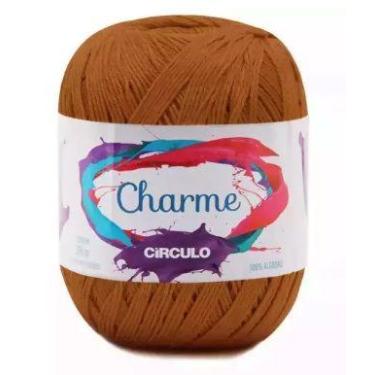 Imagem de Linha Charme 396M Cor 7154 Saibro - 100% Algodão Mercerizado - no-bran