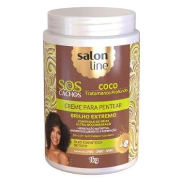 Imagem de Creme para Pentear Salon Line S.O.S Cachos Coco 1Kg-Unissex