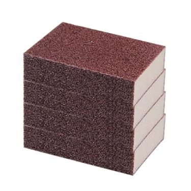 Imagem de Esponja de Carborundo, esponja Nano Carborundum - 4x Ponta de limpeza de quatro lados para esfregar - Removedor de ferrugem da panela resistente, produtos de lixamento manual, ferramenta de limpeza de