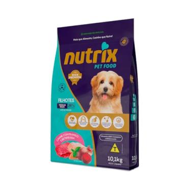 Imagem de Ração NUTRIX High Premium Cães Filhotes Carne Beterraba 10,1Kg