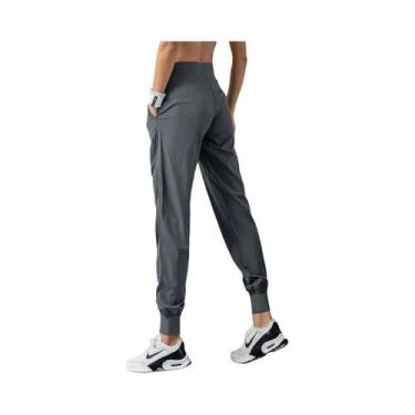 Imagem de Calças De Moletom Femininas De Secagem Rápida Com Cordão, Para Ativida