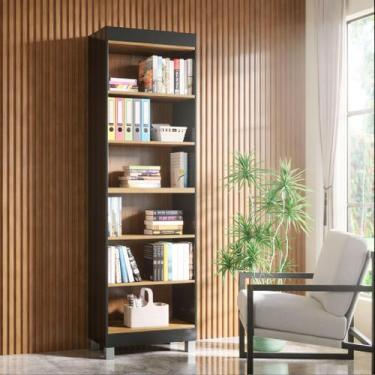 Imagem de Armário Multiuso Estante Livreiro Versati para Escritório Quarto Sala 