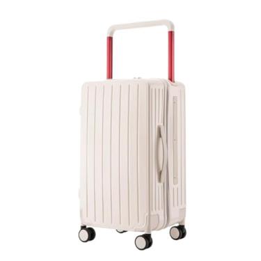 Imagem de Tourister Bagagem com alça larga de 20 polegadas, mala de viagem com senha para roda giratória silenciosa(Ash,22 inches)
