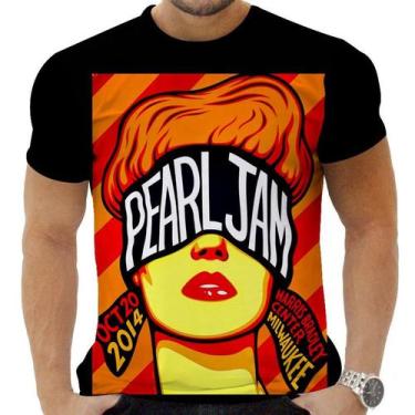Imagem de Camiseta Camisa Personalizada Rock Metal Pearl Jam 69 - OBDS, BABYLOOK