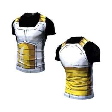 Imagem de Camiseta Masculina De Verão Para Cosplay, Fitness E Corrida, Gola Redo