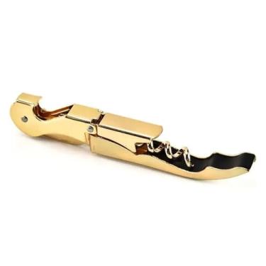 Imagem de Waiters saca-rolhas profissional abridor de garrafa de vinho dobrável de aço inoxidável abridor de vinho bartenders