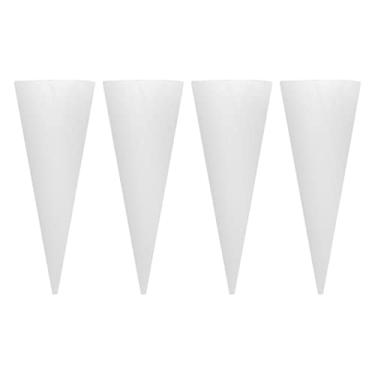 Imagem de Wswqop Conjunto de 4 Vasos de Vidro Transparentes em Formato de Cone para Pendurar, Ideais para Plantas E Flores, Perfeitos para Decoração de Casa.