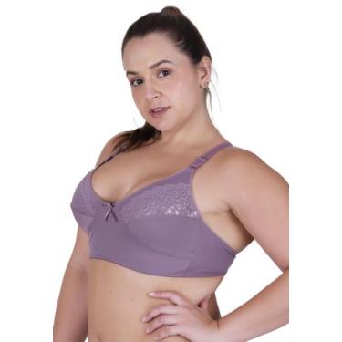 Imagem de Sutiã Plus Size sem Bojo Super Reforçado Sustentação - c13 SUTIÃ CETIN