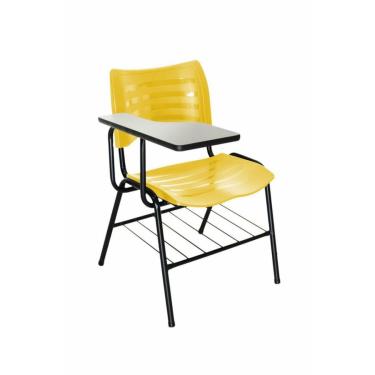 Imagem de Cadeira Iso Linha Polipropileno Iso Universitária Amarelo