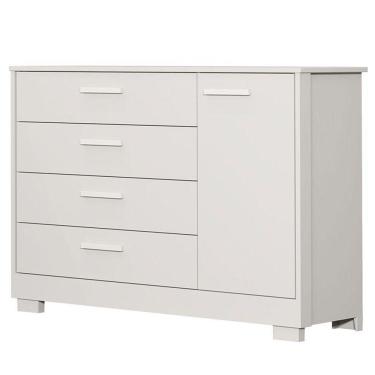 Imagem de Cômoda Infantil Zaki Com Porta Branco Acetinado - Reller