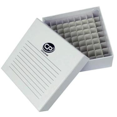 Imagem de Caixa De Fibra De Papelão Para 100 Microtubos De 1,5 A 2,0 - Cralplast