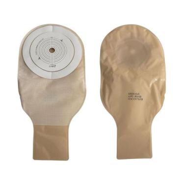 Imagem de Bolsa Drenável de Colostomia Recortável Karaya até 64 mm - Casex