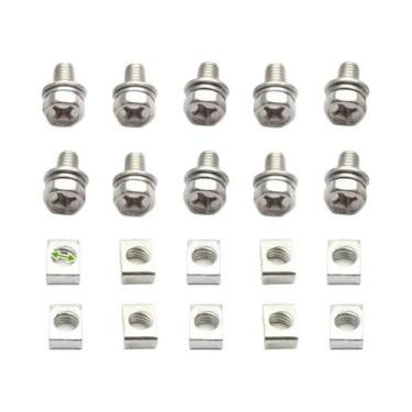 Imagem de Conjunto Universal De Porcas E Parafusos Para Terminais De Bateria De 