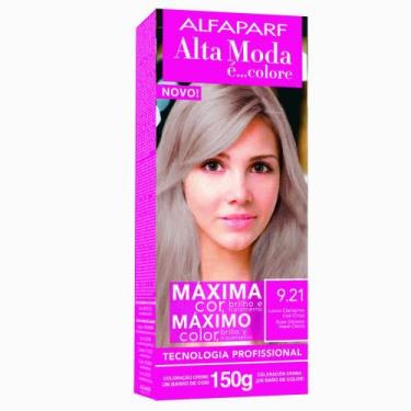 Imagem de Alta Moda Tonalizante Kit 120g  9.21 Louro Claríssimo Irisé