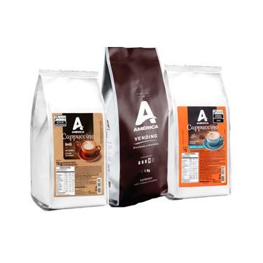 Imagem de Kit Cappuccinos e Café em Grãos para Maquina de Café