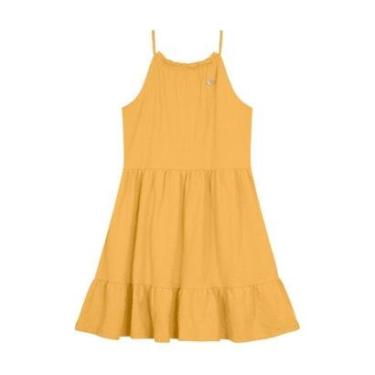 Imagem de Vestido infantil menina de borboleta Brandili Natural-Feminino