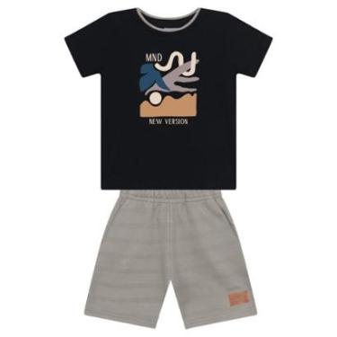 Imagem de Conjunto infantil menino estampado Mundi-Masculino