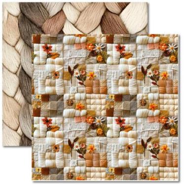 Imagem de Papel para Scrapbook Arte Fácil Bordado Ponto Alto 9 - SC-944