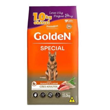 Imagem de Ração Golden Special Cães Adultos Frango E Carne Leve 15Kg