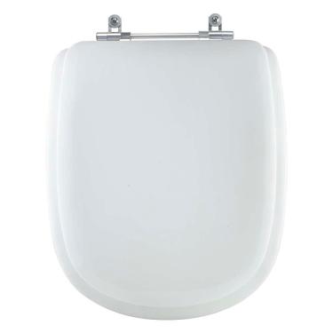 Imagem de Assento Sanitário Almofadado Paris Branco Para Vaso Ideal Standard