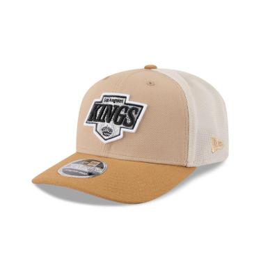 Imagem de BONE NEW ERA 9SEVENTY STRETCH SNAP LOS ANGELES KINGS NHL BEGE-Masculino