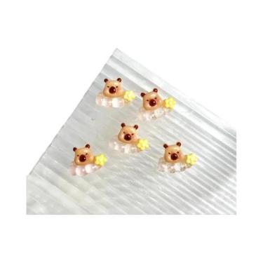 Imagem de Pingentes De Resina Kawaii Para Unhas, 30 Peças, Decorações De Animais