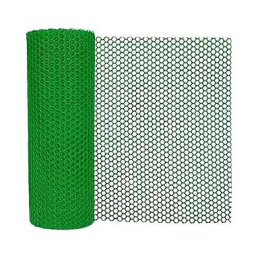 Imagem de Rede Plástica Hexagonal Para Jardim Em Rolo, Cerca Para Galinhas E Ave