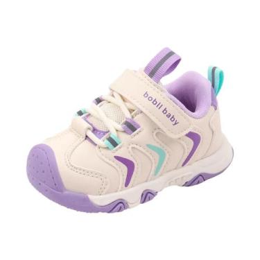Imagem de Sapatos Unissex Para Bebês De 0 a 3 Anos, Estilo Esportivo Para Os Pri