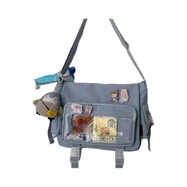 Imagem de Bolsa De Ombro Grande De Nylon Kawaii Itabag Para Adolescentes, Bolsa 