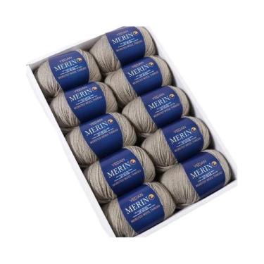 Imagem de Fio De Lã Fina De 500g Para Tricô Artesanal DIY, Moda De Outono E Inve