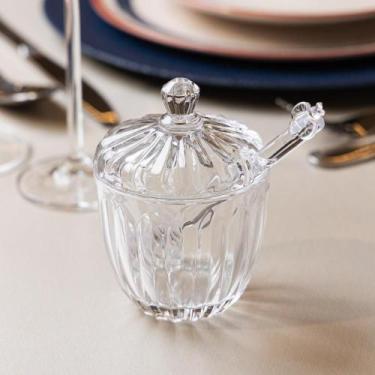 Imagem de Meleira com Pegador Wolff Geneva 8cm x 11cm Cristal