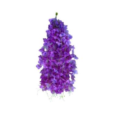Imagem de Guirlanda De Flores Artificiais Wisteria De 60cm Com 51020 Peças Para 