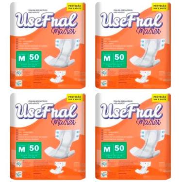 Imagem de Fralda Geriatrica UseFral Master 4 Pacotes Tamanho M