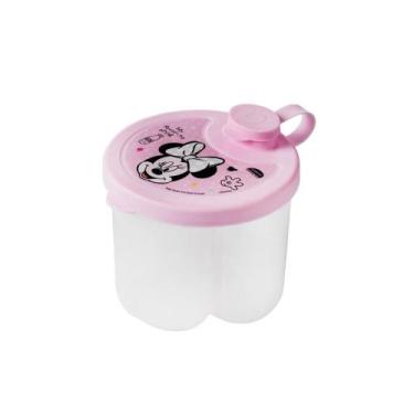 Imagem de Dosador De Leite Em Pó Com Divisórias 300ml Disney Baby Minnie - Plasu