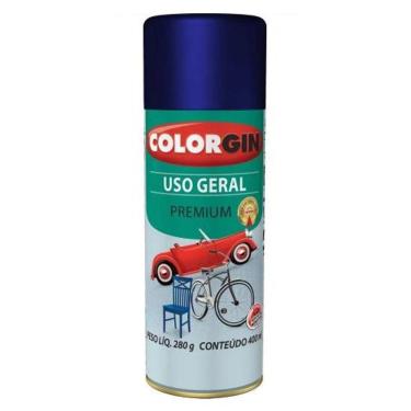 Imagem de Spray Uso Geral Metálico Azul Angra (57011) - Colorgin