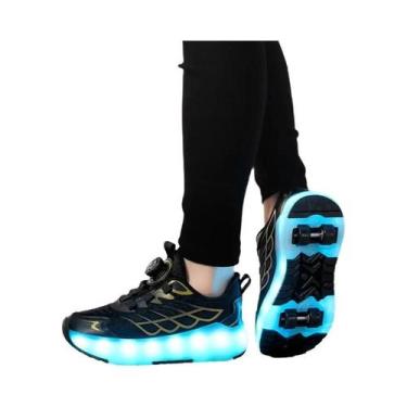 Imagem de Patins De Rodas Para Crianças E Adolescentes, Modernos, Com Estabilida